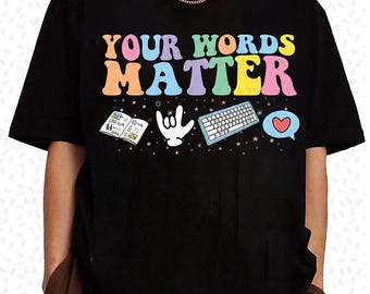 Words matter speak kindness boho floral png, flowers png, inspirational png, kindness png, t shirt png, sublimation design, affirmations png