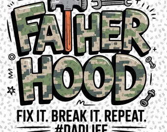 Fatherhood Png, Fathers Day Png, Daddy, Fathers day png, Bible verse png, Varsity png, Daddy png, Dad sublimation, Christian png
