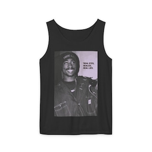 Iconic Quote Tank Top, Music Apparel, Unisex Tees, Streetwear, Summer Style, Hip Hop Gifts