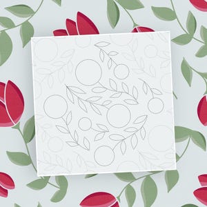 Modello di motivo senza soluzione di continuità / Risorse Procreate / Layout di motivo ripetibile PNG