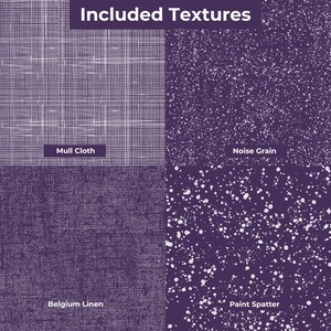 Pinceles de textura sin costuras para Procreate para diseño de patrones / Incluye texturas de lino, ratán y tela. imagen 5