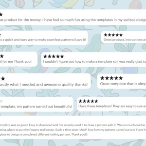 Seamless Pattern Template | Repeatable Pattern Layout for Scrapbook Paper PNG image 8