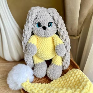 Amigurumi Bunny , Amigurumi Rabbit , Crochet Bunny , Crochet Rabbit , Handmade Bunny , Plush Bunny , Gift for Kids and Adults , Plush Toy