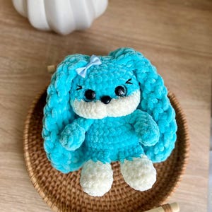 Handgemachtes Häkeln Plüsch Häschen, Amigurumi Häschen Spielzeug, Weiches Kuscheltier, Süßes Baby Geschenk, Kawaii Plüsch Häschen, Kuscheltier Plushie
