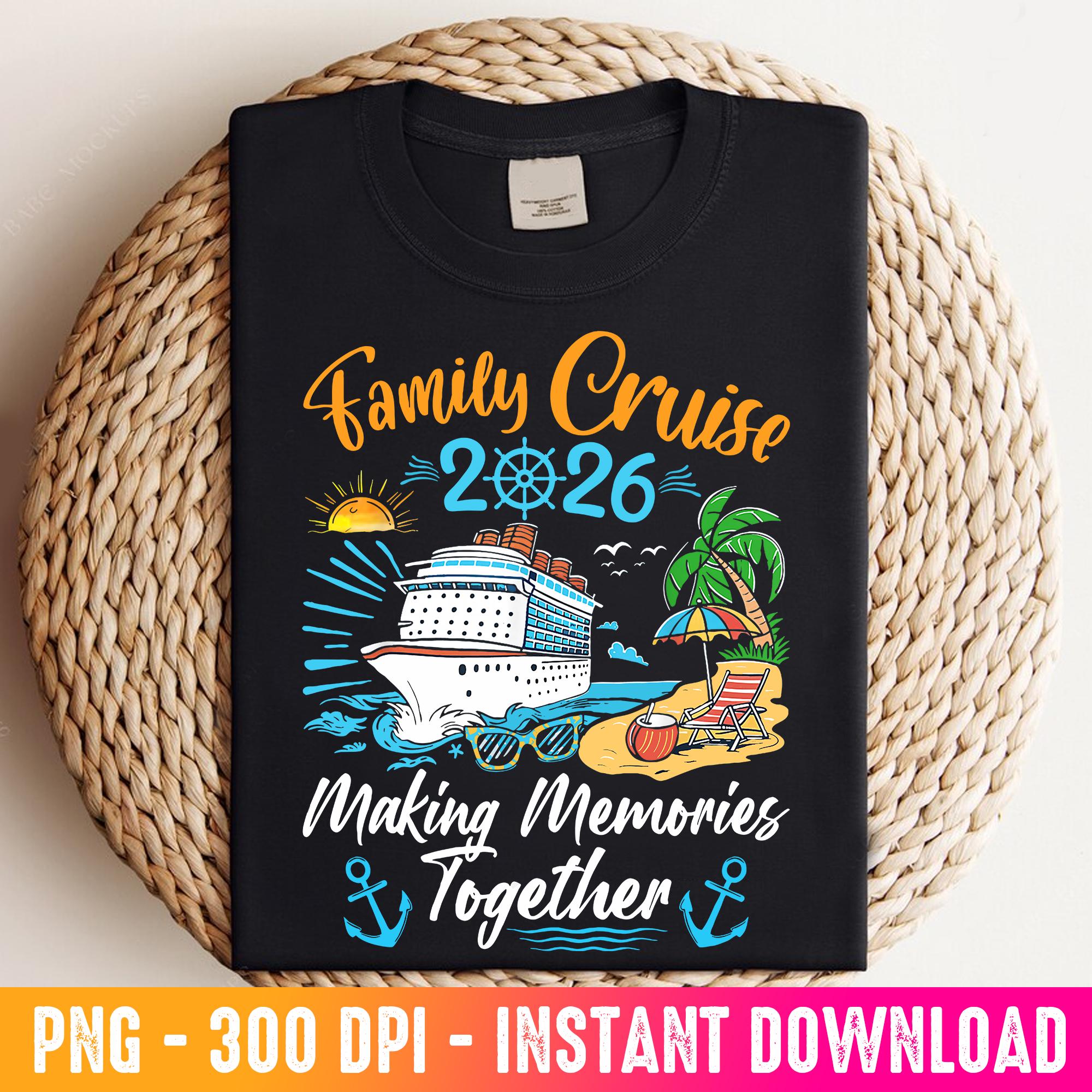Family Cruise 2026 Making Memories Together Matching Summer Vacation ...