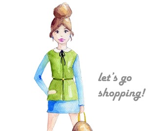 Lets Go Shopping Etsy