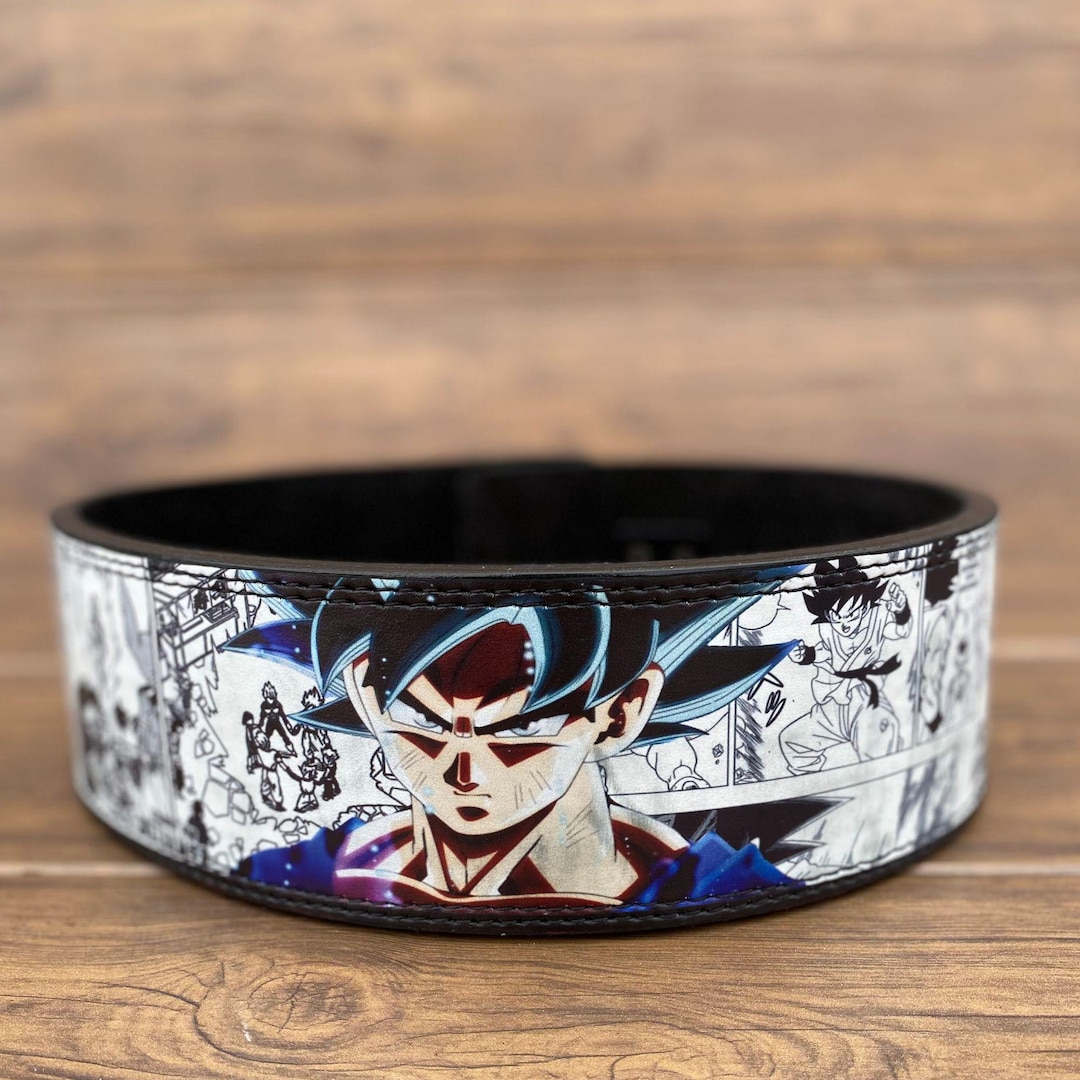 Custom Anime Powerlifting Lever Belt: Personalized Weightlifting Gym ...