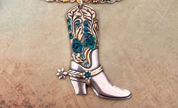 Western Necklace Set, Handmade Jewelry, Rodeo Jewelry