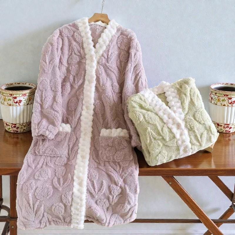 Womens Dressing Gowns Fluffy - Etsy
