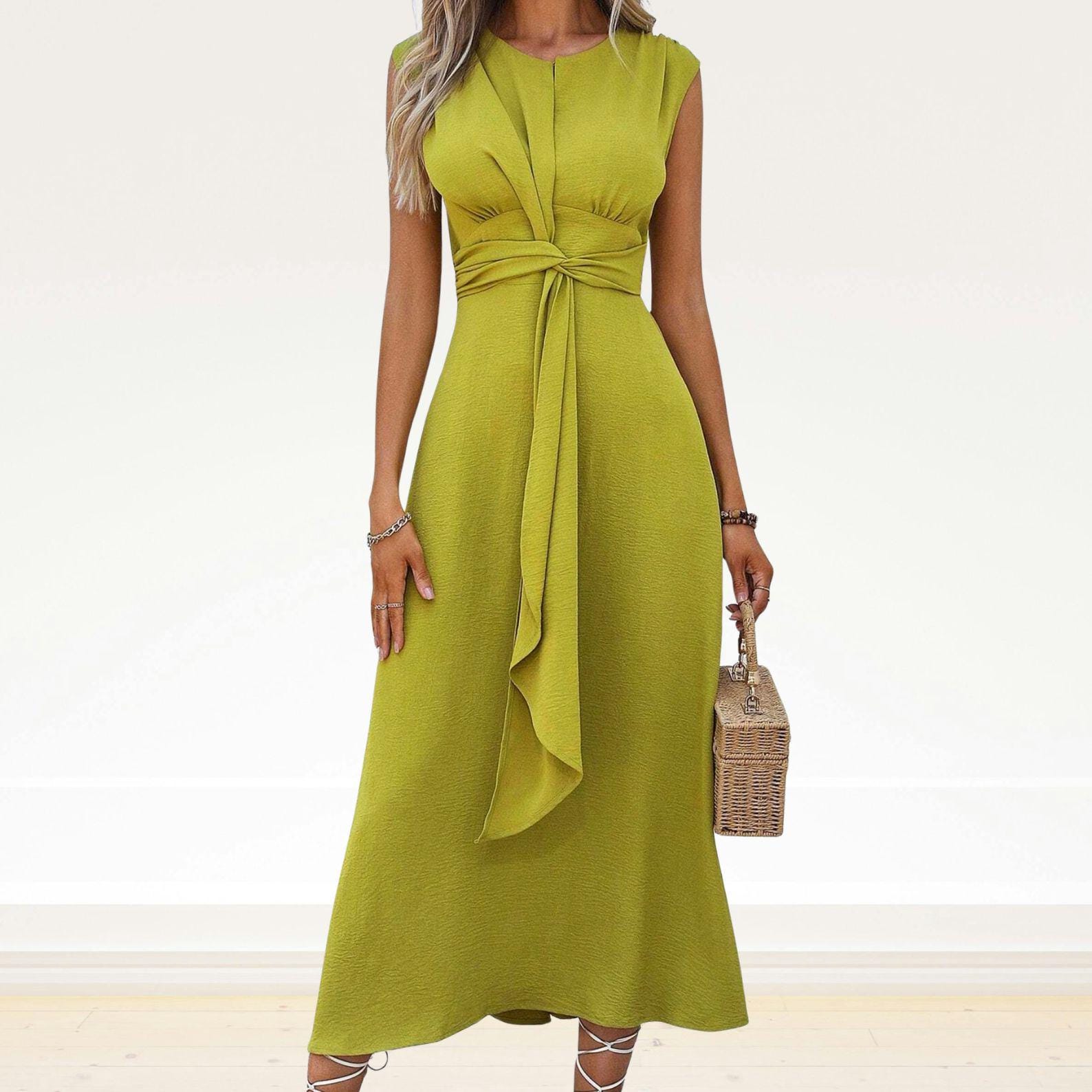 Olive green dress - Etsy 日本