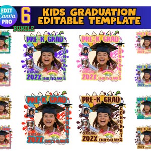 Kids Graduation Printable Template Pre-k Grad Template, Grad Fan Grade School Shirt, Elementry Class Of 2025 Kids Graduation, Grad Shirt PNG