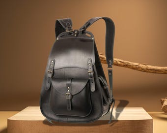 Leather Backpack Pattern Template: DIY Bag PDF (Digital Download)