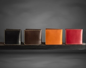 Leather Bifold Wallet Pattern: Easy Leathercraft Project (PDF Download)