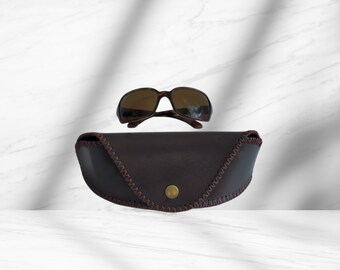 Leather Glasses Case Pattern Template / A4 and Us Letter Pdf / DIY / Digital Download