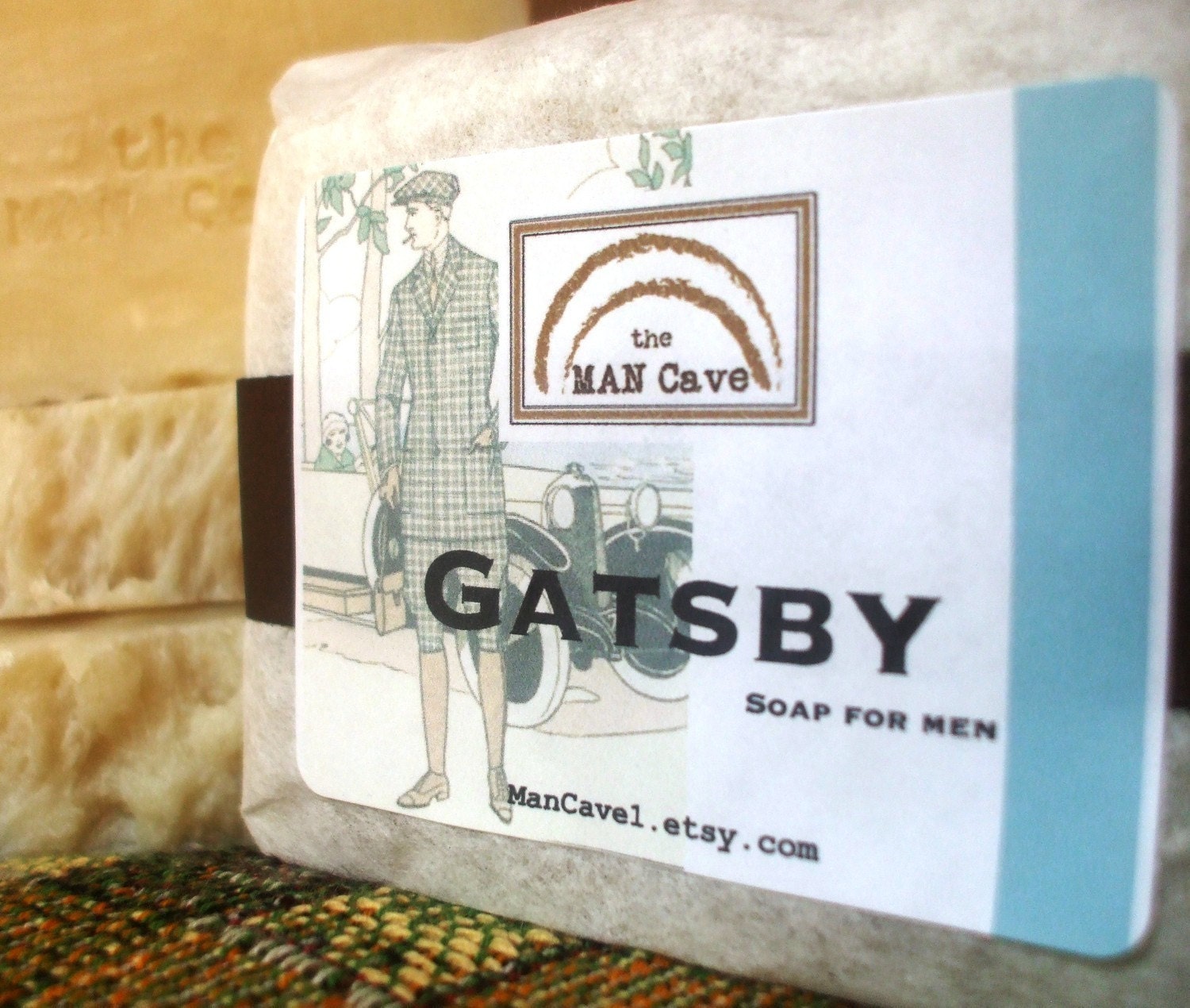 SOAP - GATSBY - Quality Made with Organic Oils & Shea Butter by Man C…