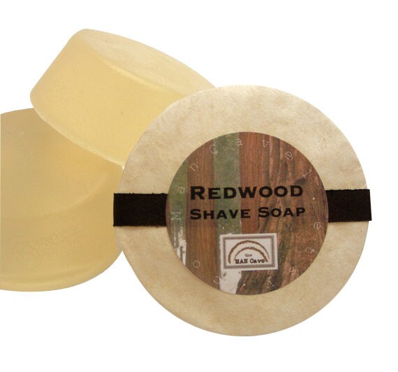 SHAVING Soap - REDWOOD - Wet Shave Soap with Bentonite Clay and Shea …