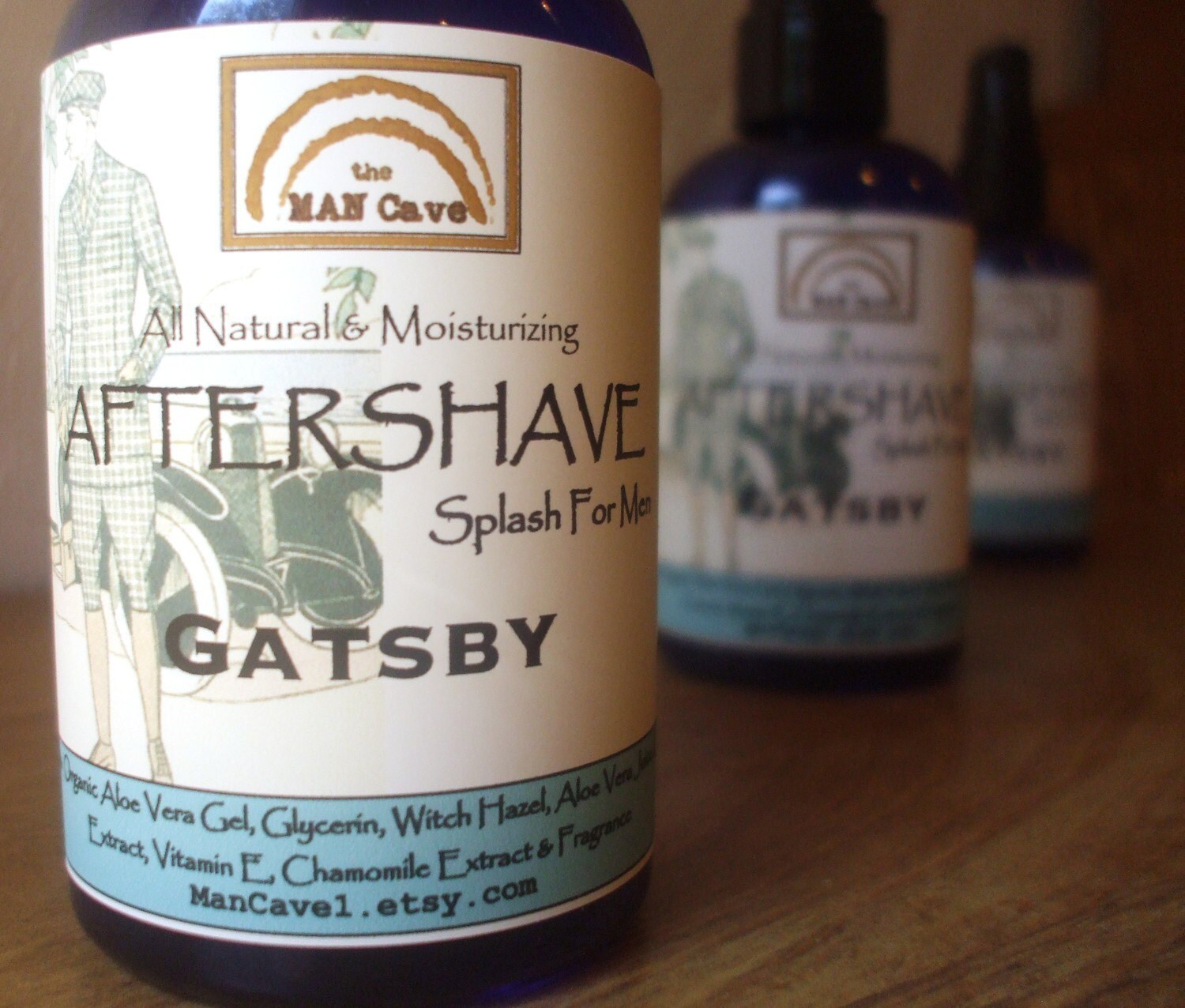 AFTERSHAVE - GATSBY - All Natural Face Conditioner with Aloe, Green T…