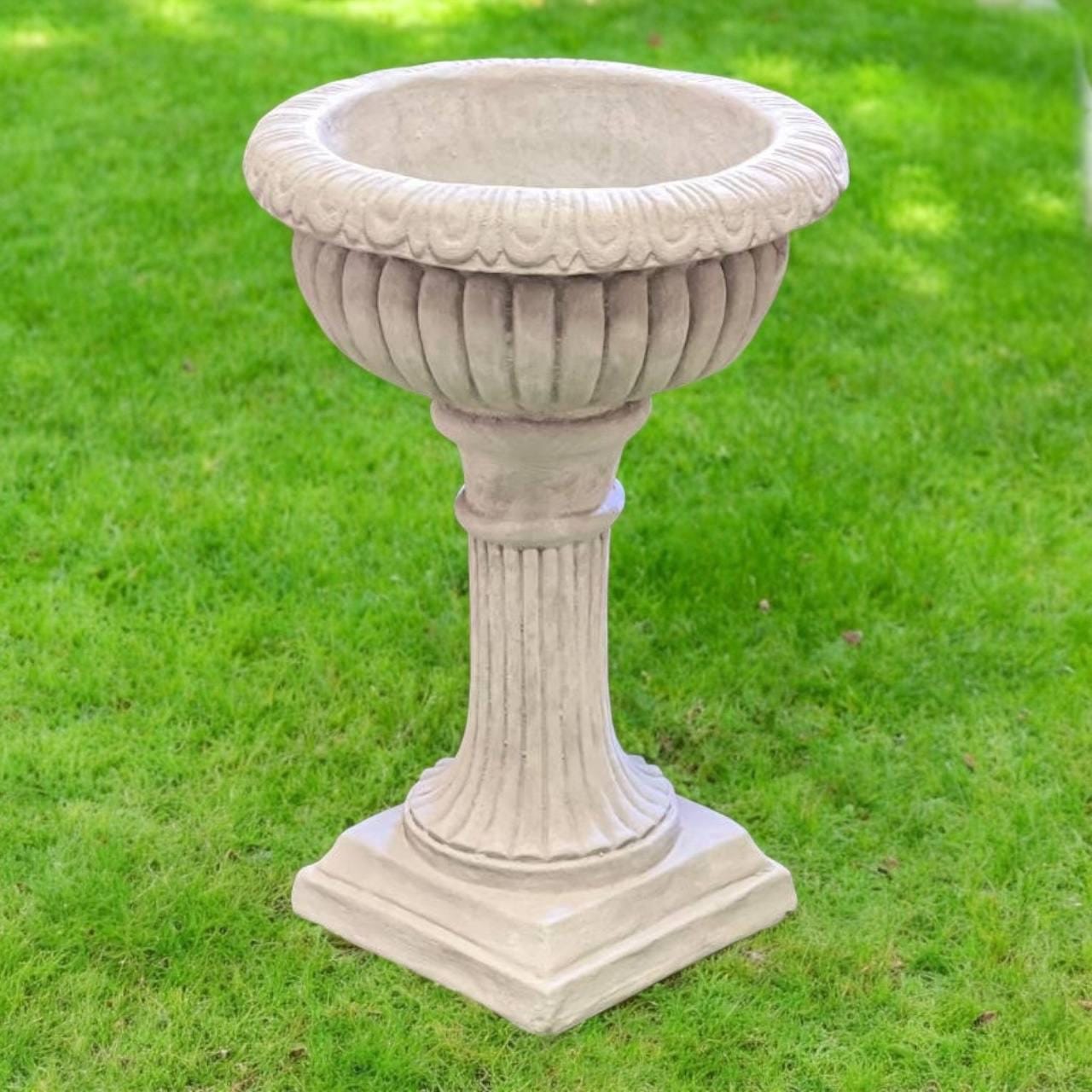 Corinthian Pot, Planter Figure, Flowers Pot, Cement Statue, Garden ...