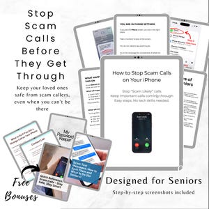 Stop Scam Calls on iPhone, Simple Step by Step Guide for Seniors and Worried Families