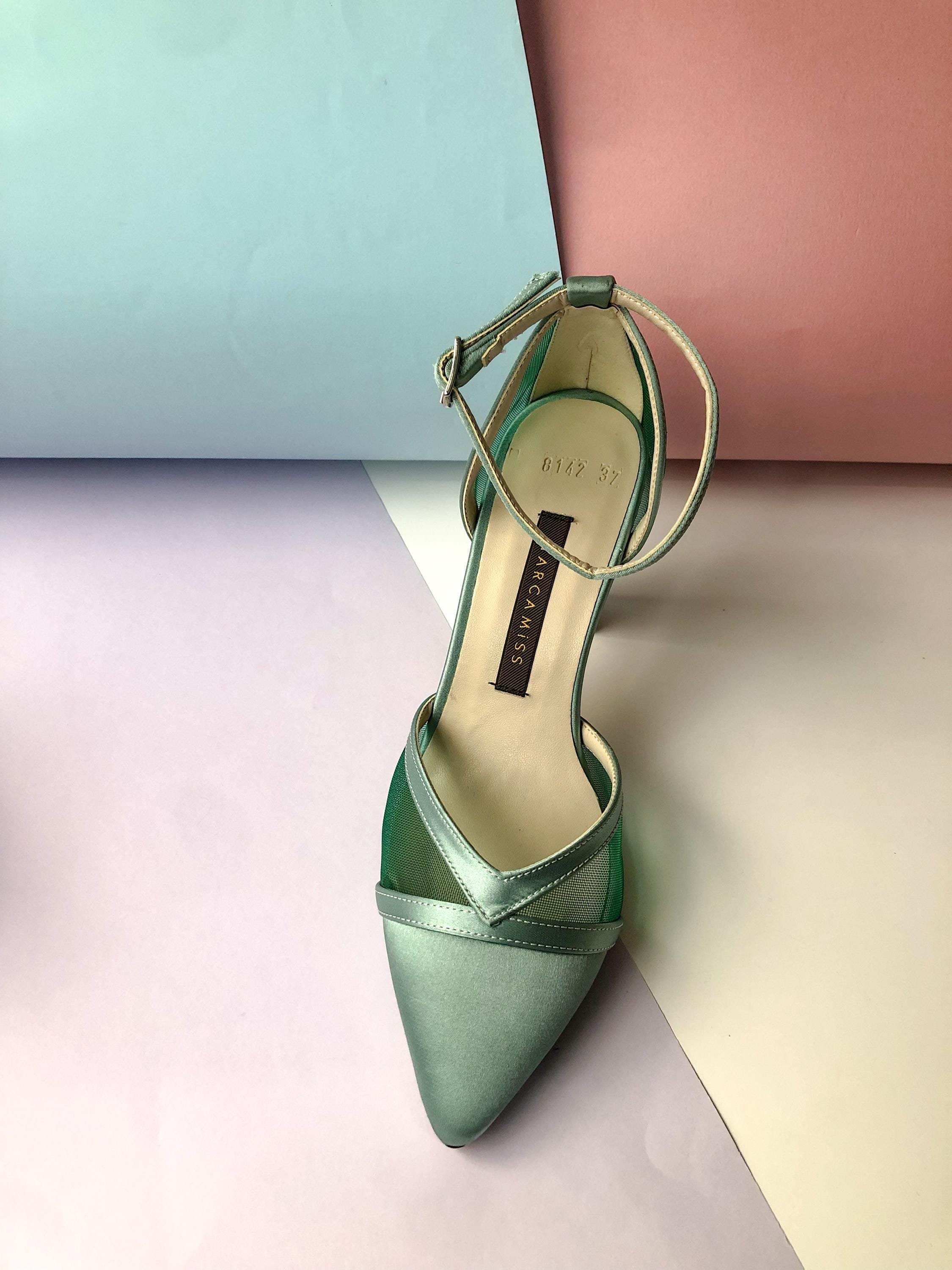 strapless open back dress Zapaka Women's Satin Stiletto Heel Pumps Closed Toe Shoes 2020, 8