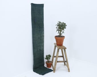 Early 20th Century Boro Green Japanese Mosquito Netting (2)
