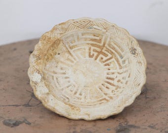Early 19th Century Small Patterned Chinese Tek Sing Cargo Bowl