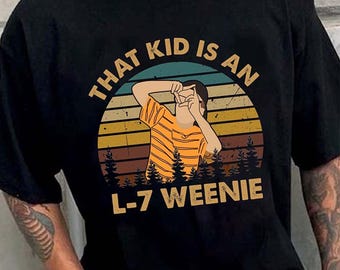 Das Kind ist ein L-7 We.e-nie –Shirt, Schiele Pop Kultur L7 We.e-nie Tshirt