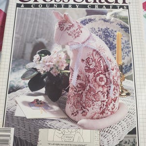 Magazine de point de croix et de créations artisanales, mars/avril 1990