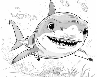 今孤独でも光をあきらめないサメ/原画イラスト il_340x270.6048422064_tt6l.jpg