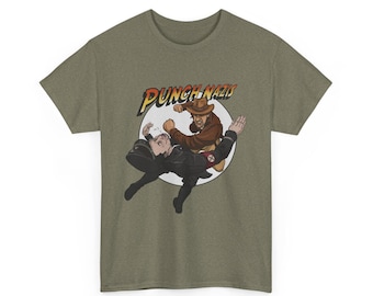 Indiana Jones Punches Nazis T-shirt - Unisex Tee