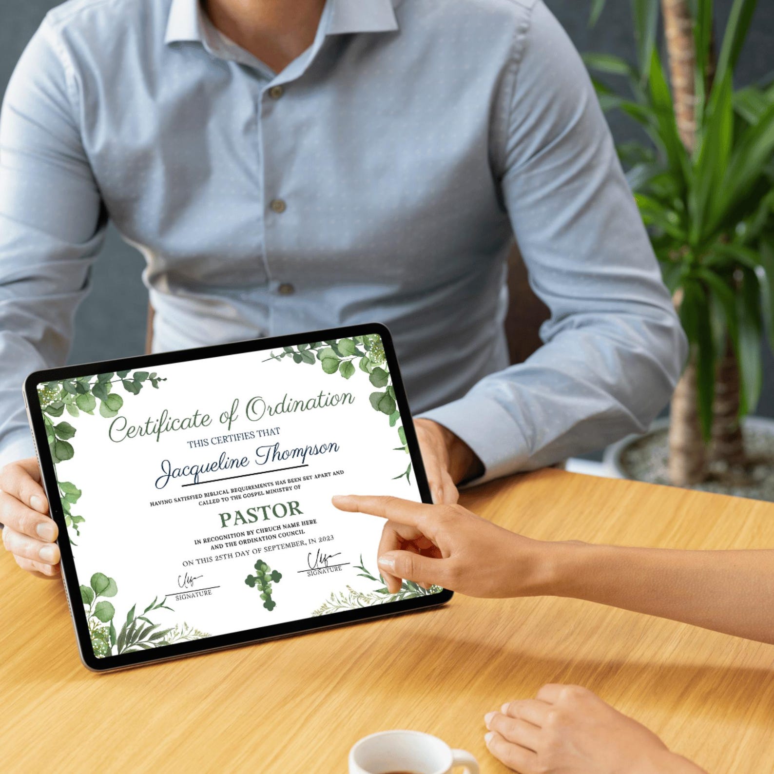 Editable Ordination Application Form Editable Certificate of Ordination Template: Gospel Ministry Form ...
