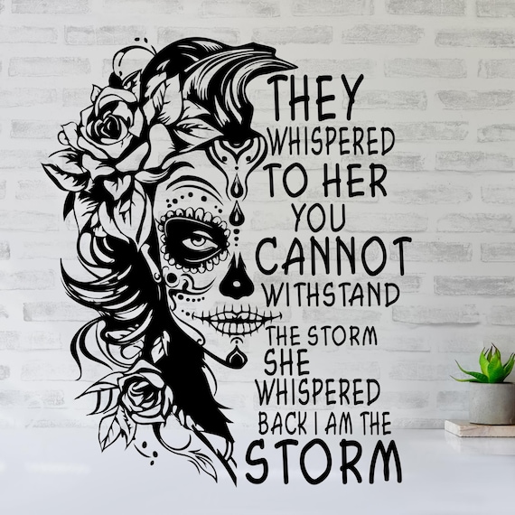 Floral Skull SVG: Witchy Sugar Skull Cut File (Digital Download)