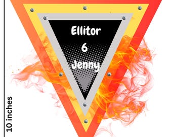 2 Custom Name logos- PNG Fire logo- Monster Custom Signage Birthday Party Monster Truck Sign logo