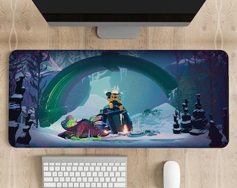 Risk of Rain Mouse Pad: Vibrant Gaming Desk Mat
