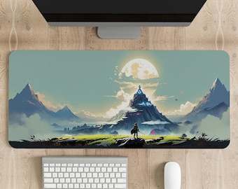 The Legend of Zelda Mouse Pad | Different sizes Personalized Printing | Gaming Mouse Pad | Customized Mouse Pad | Game, Anime, Desk Mat