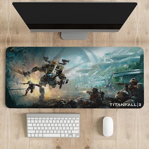 Titanfall | Different sizes Personalized Printing | Gaming Mouse Pad | Customized Mouse Pad | Game, Anime, Desk Mat