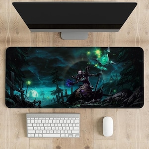 World of Warcraft | Different sizes Personalized Printing | Gaming Mouse Pad | Customized Mouse Pad | Game, Anime, Desk Mat