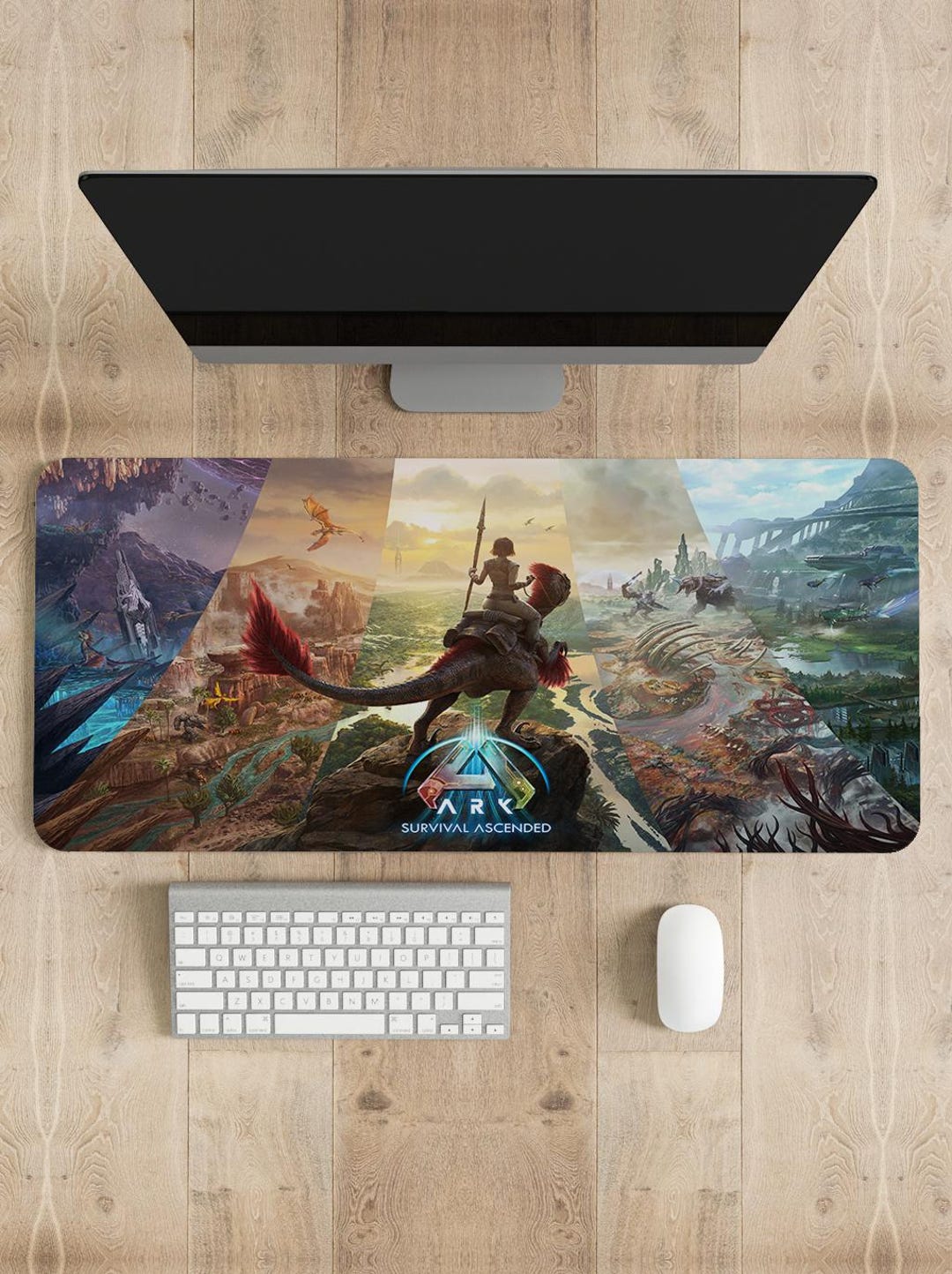 Ark Survival Evolved Mouse Pad: Personalized Gaming Desk Mat - Etsy