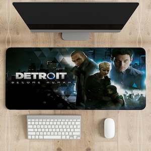 Detroit: Become Human Gaming Mouse Pad - Stitched Edges, Vibrant Print