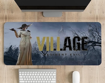 Resident Evil Mouse Pad: Vibrant Gaming Desk Mat