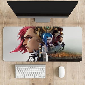 Arcane | Different sizes Personalized Printing | Gaming Mouse Pad | Customized Mouse Pad | Game, Anime, Desk Mat