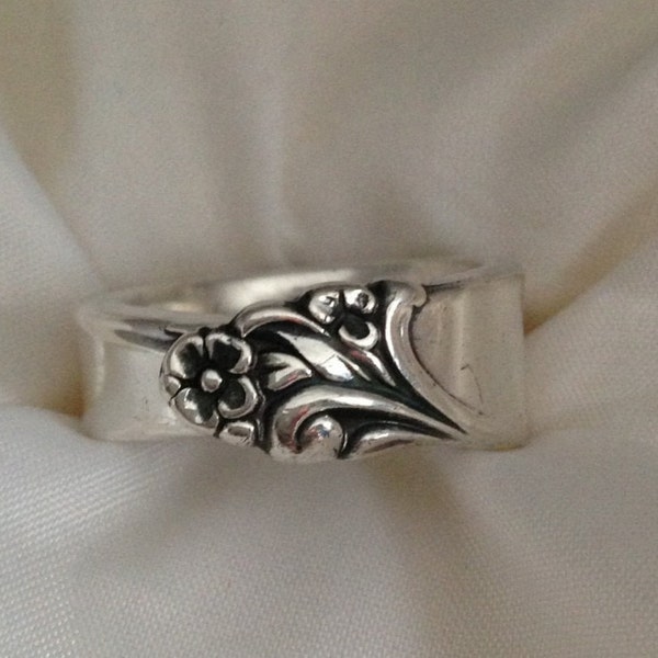 Spoon Ring Firelight 1959 Choose Your Size 6 to 12 Vintage Silverplate Silverware Jewelry