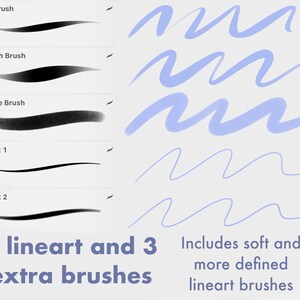 25 pennelli / Set di pennelli Glossy Jelly Procreate: Texture morbida per ritratti (download digitale) immagine 5