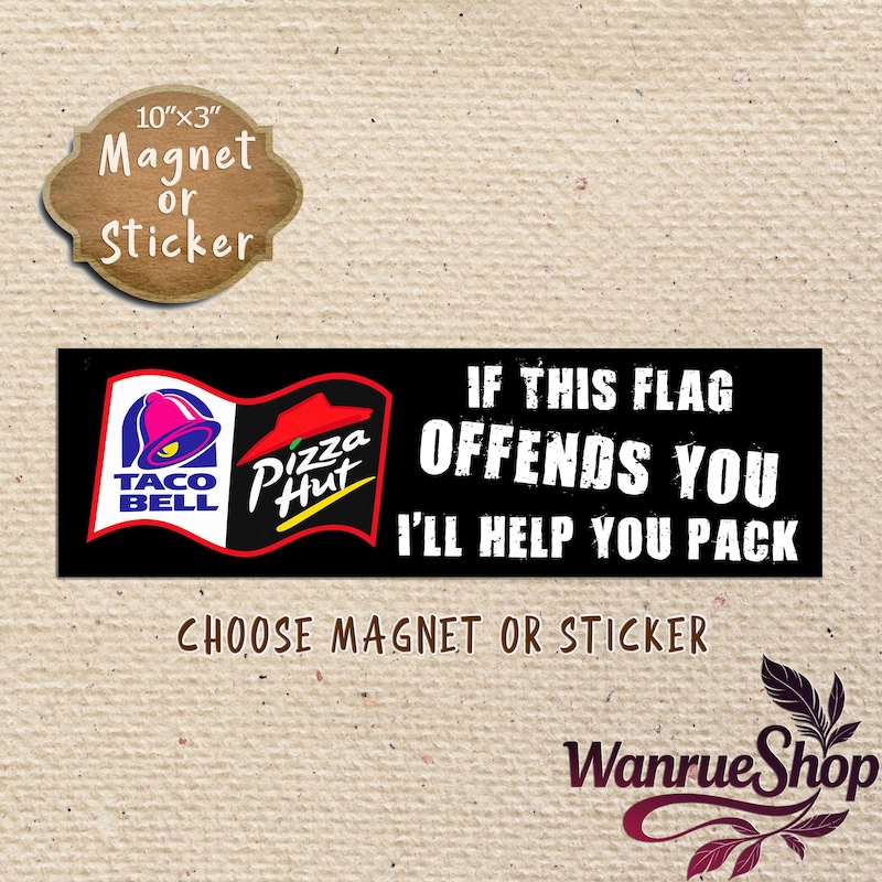Stickers Meem Taco Bell Sticker Car - Etsy