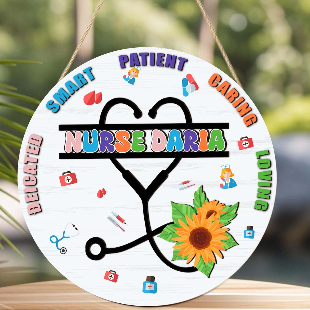 Nurse Door Decor, Nurse Office Door Sign, Office Decor Nurse ,door ...