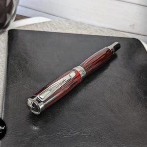 Luxury Handmade Rollerball Pen – German Ebonite – Executive Writing Gift for Collectors & Professionals