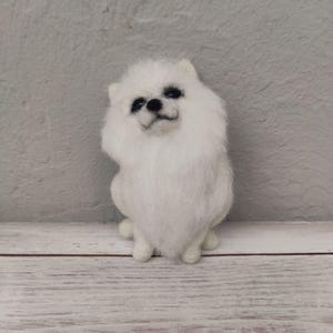 Custom Felted Pet Brooch | Handmade Wool Animal Pin | Memorial Keepsake Gift