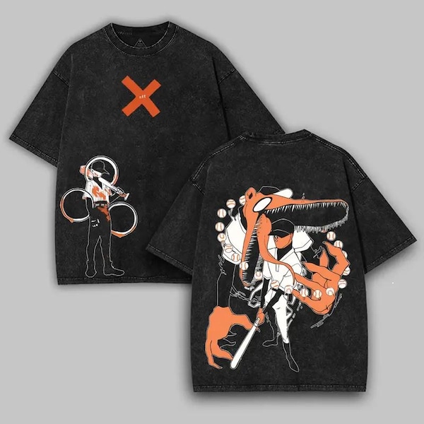 Camiseta vintage lavada de videojuegos indie para fans del anime y el manga