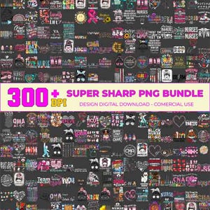 300+ Bundle Nurse Life, Nurse Sublimation, CNA, Nurse Mode PNG, Nursing School PNG, Gift To Nurse