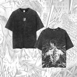 Vintage Washed Shirt | Retro Style Illustration